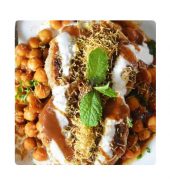 Aloo Tikki with Chana